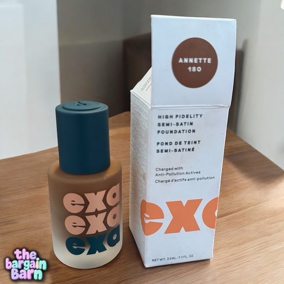 exa Other - Exa High Fidelity Semi-Satin Authentic 33ML Foundation Face Makeup (Annette 180)